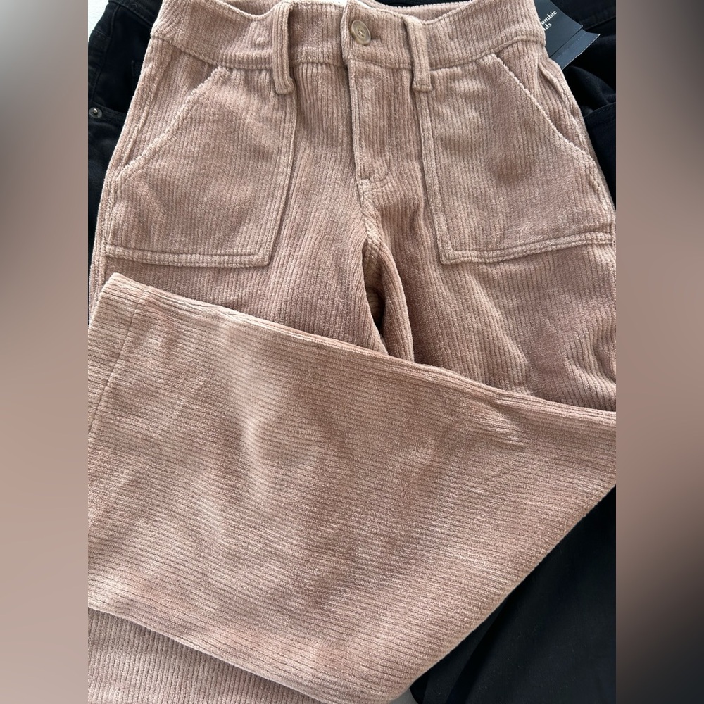 Abercrombie Kids Blush Corduroy Trousers